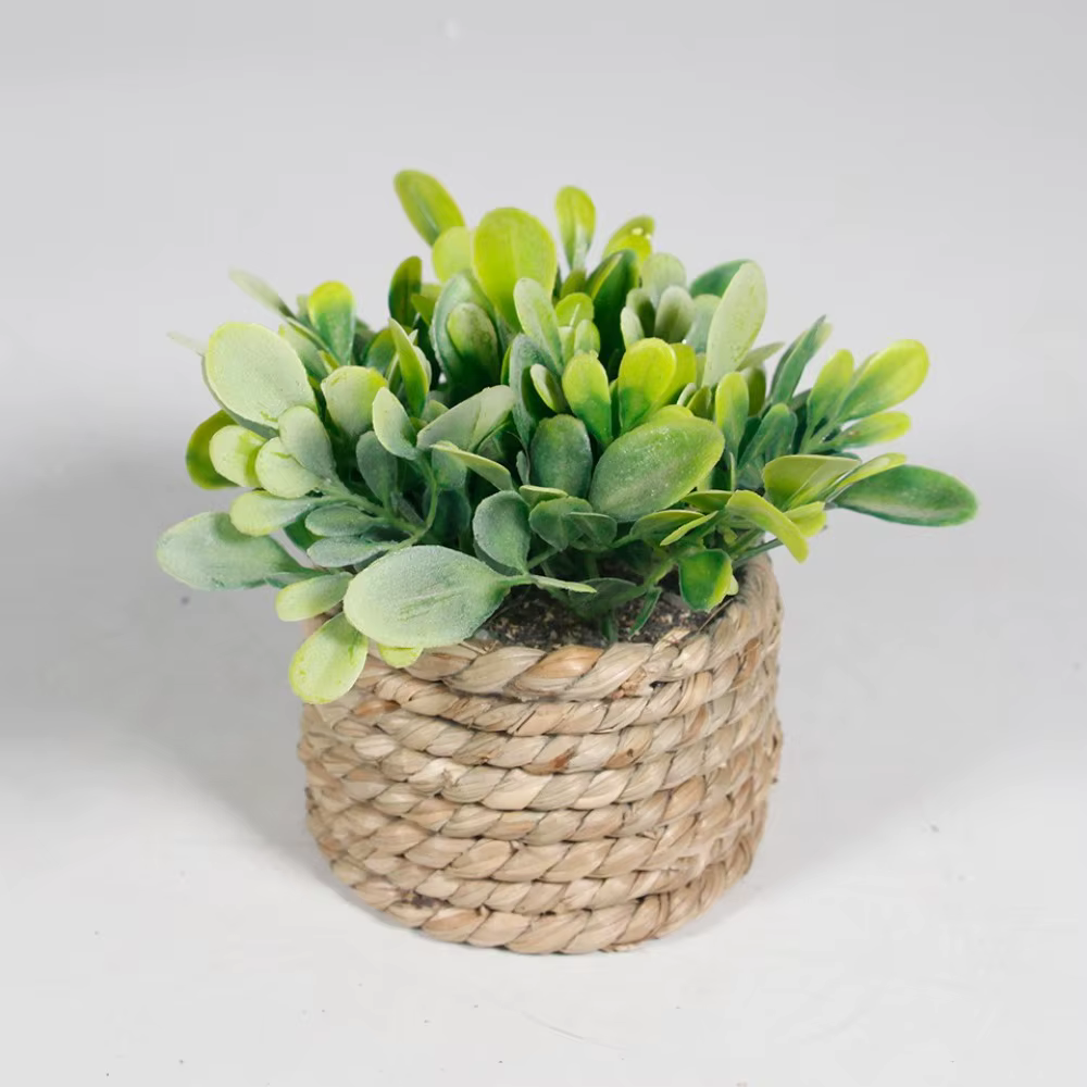 Plante en pot artificielle verte