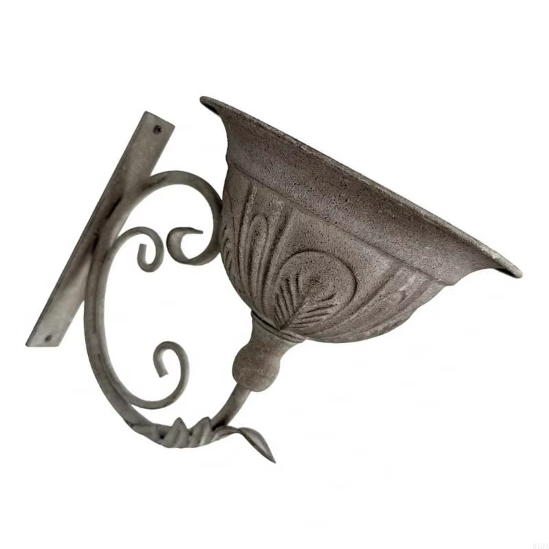 Pot fleur en métal, panier suspendu pour balcon