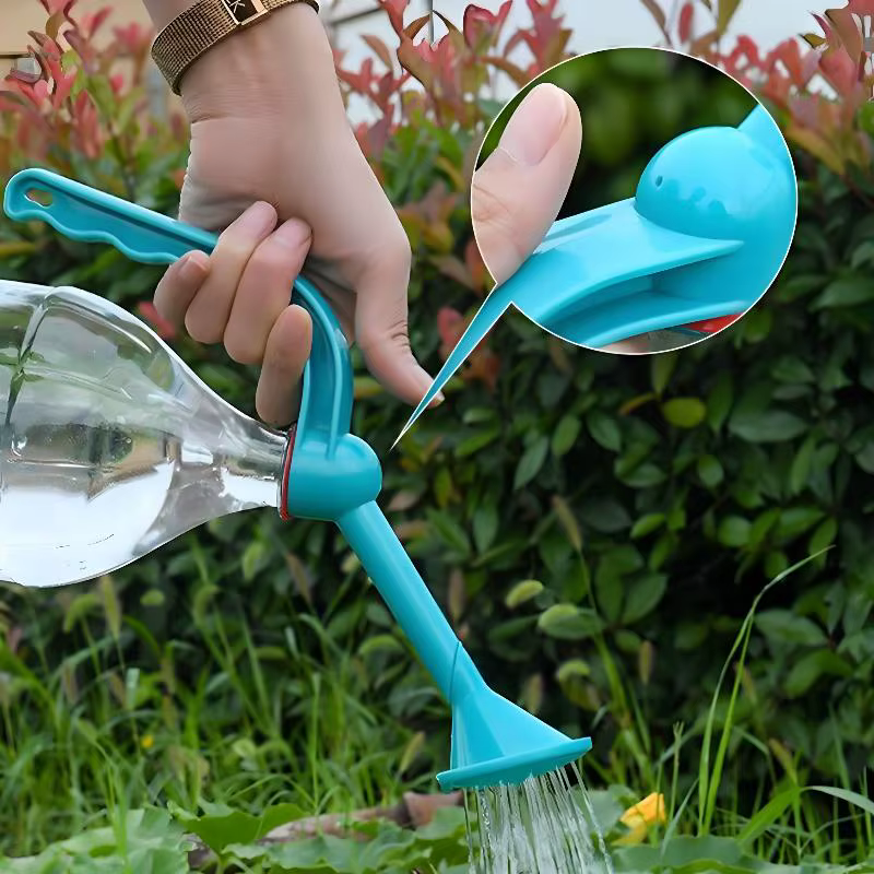 Bouteille d'arrosage manuelle double usage pour jardinage