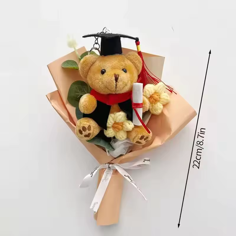 Mini Bouquet de Fleurs Artificielles Dr Bear