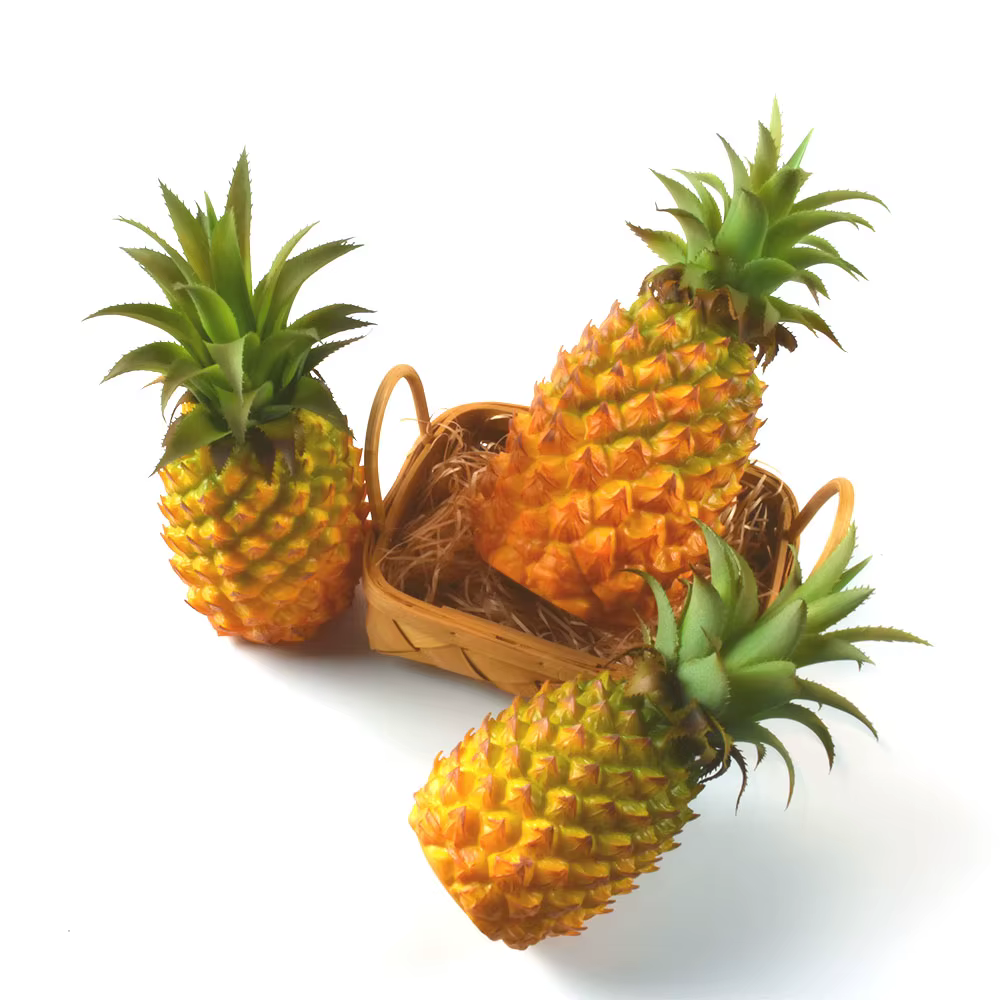 Grand ananas jaune Fruits tropicaux