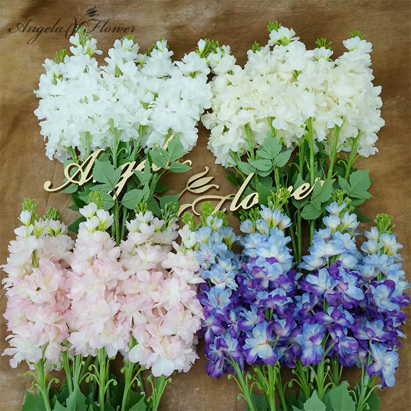 Delphinium Enge Él, décoration florale de mariage