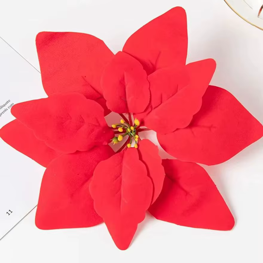 Fleurs artificielles Rouge Mariage Festival Nouvel An Fête Décoration Pour La Maison Vase Table Scrapbook Jardin Rose Arch BackgroundWall