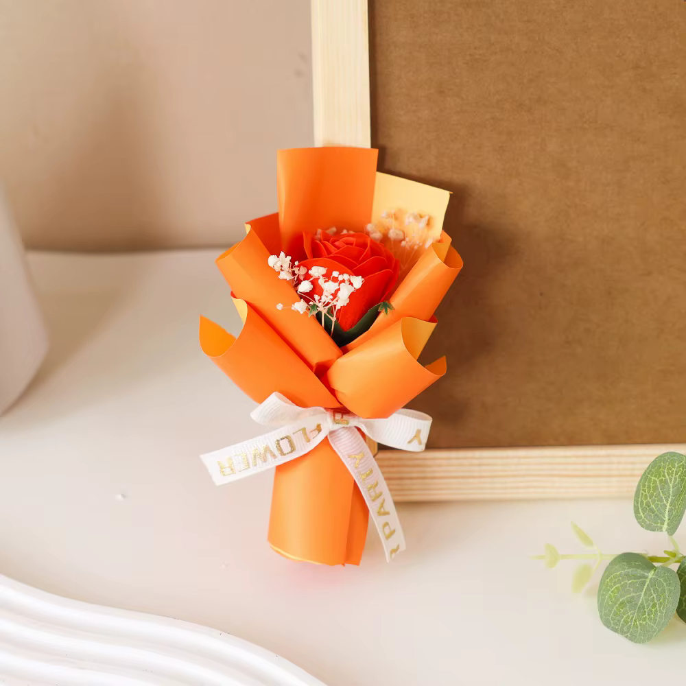 Mini Bouquet de fleurs de savon artificielles
