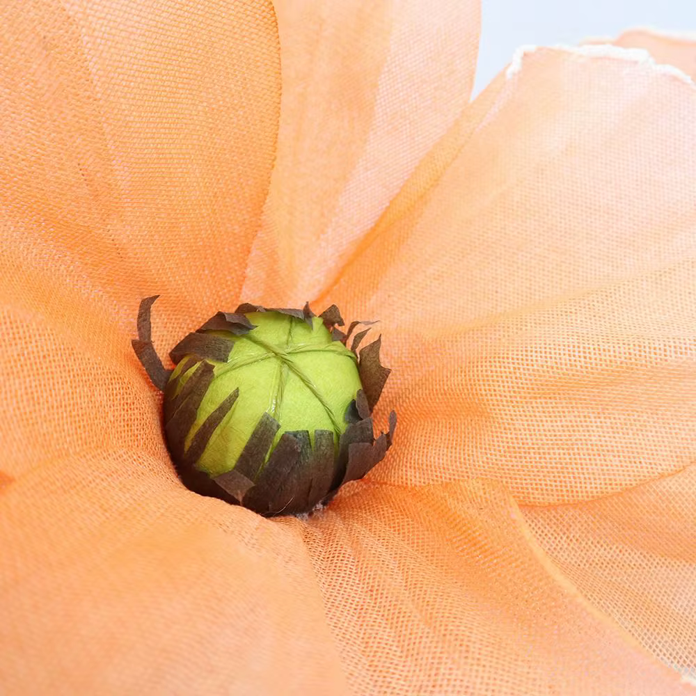 Fleur de pavot artificielle géante de 30 cm pour décoration de maison et jardin
