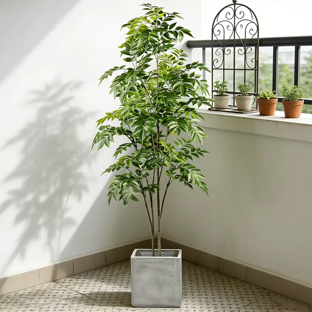 76/140cm 29. 92/ 55. Arbre artificiel banyan tropical de 12 pouces