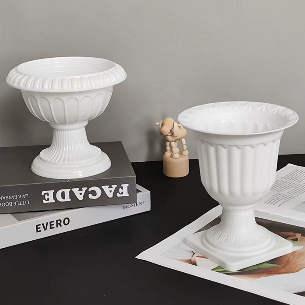 Vases en plastique créatifs pour plantes
