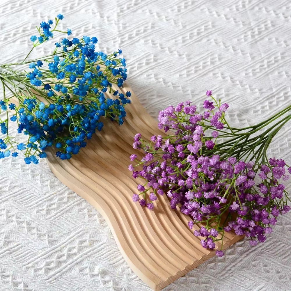 90 Têtes de Fleurs Artificielles pouvez-vous psophila Blanches de 52cm