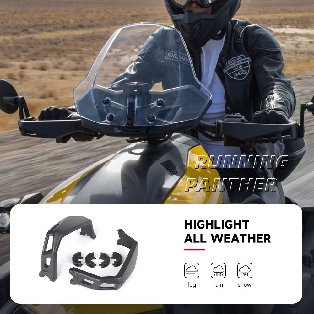 Nouveau Kit de protection de guidon pour Can-Am Ryker 600 900, accessoires de protection des mains pour Can-Am Ryker Sport Rally, tous les modèles