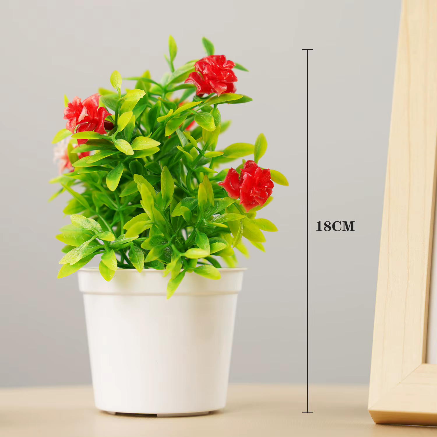 Fausses Fleurs Artificielles pour Décoration de Bureau