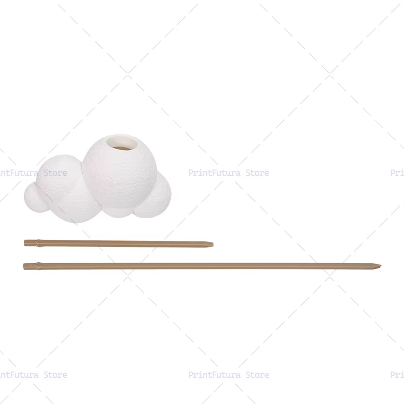 Jardinière d'arrosage en forme de nuage imprimée en 3D