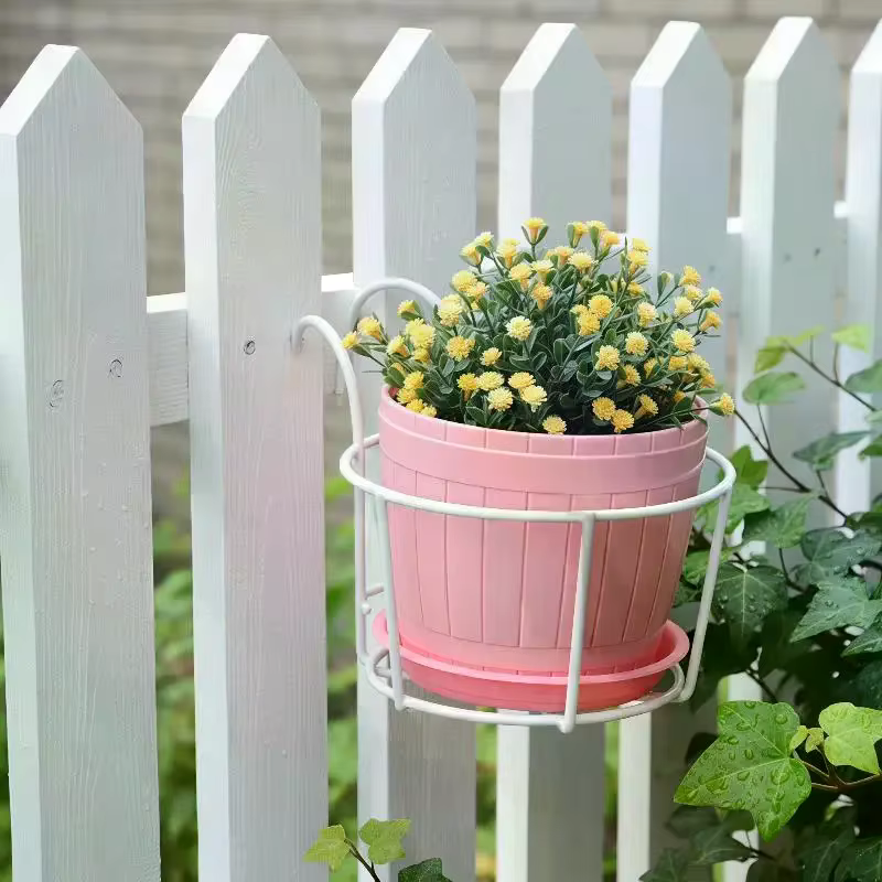 Supports en fer pour plantes suspendues