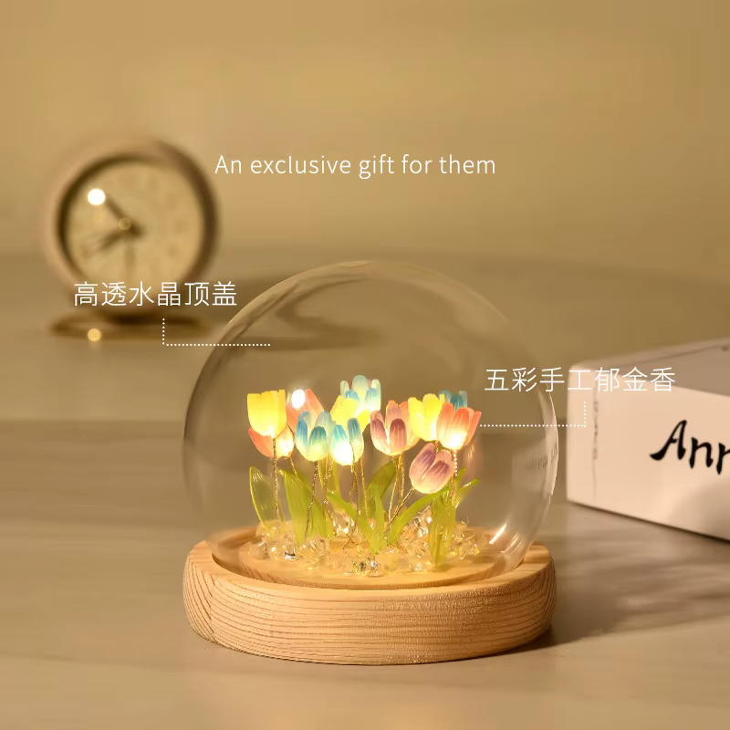 10/15/20 pièces tulipe USB fleur artificielle