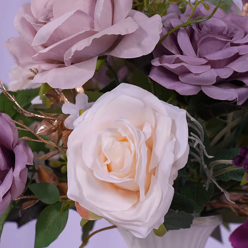 Bouquet de fleurs série violette H865304
