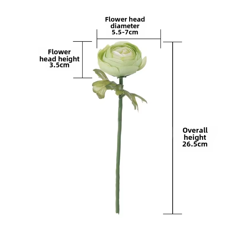 Fleur artificielle Lulian Zhongzhi pour la décoration intérieure de la maison
