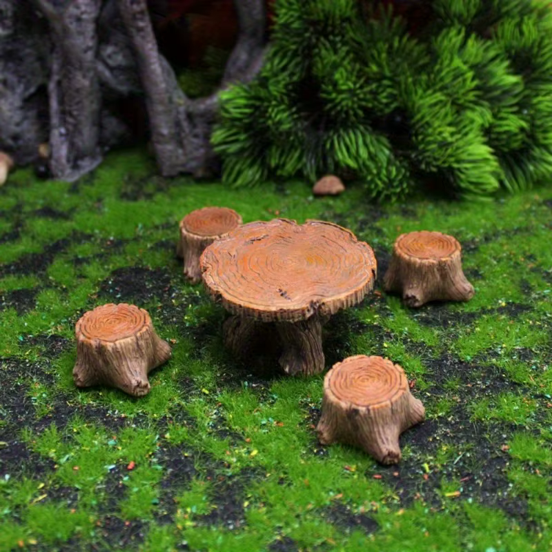 Souches, accessoires d'art de jardin
