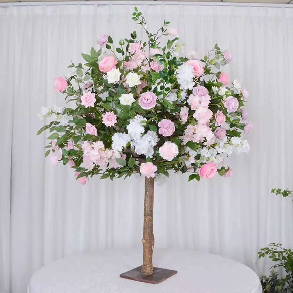 Arbre de roses artificielles