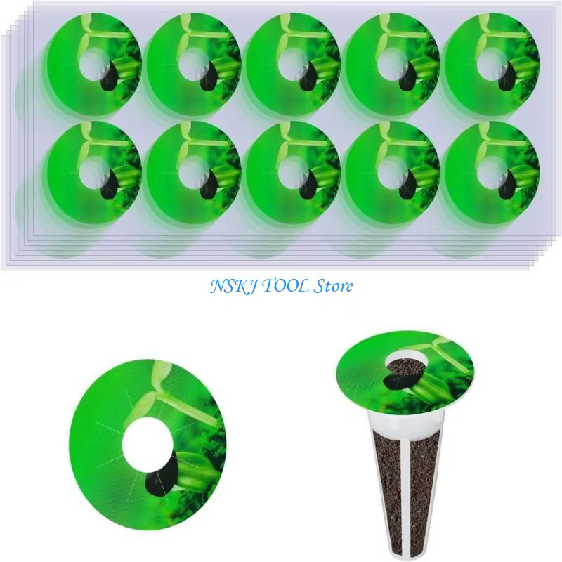 Étiquettes autocollantes pour plantes hydroponiques, 100/120 pièces, L8RC