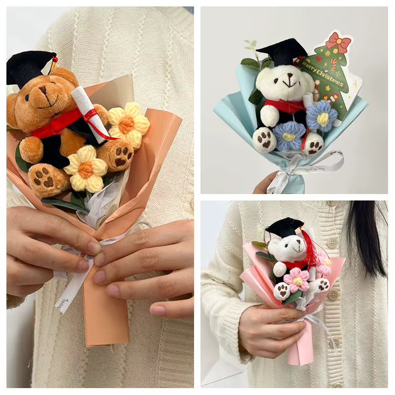 Mini Dr Bear Bouquet de fleurs