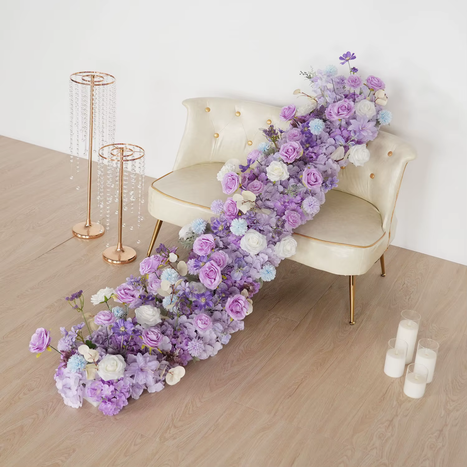 Uflower – fleurs artificielles violettes
