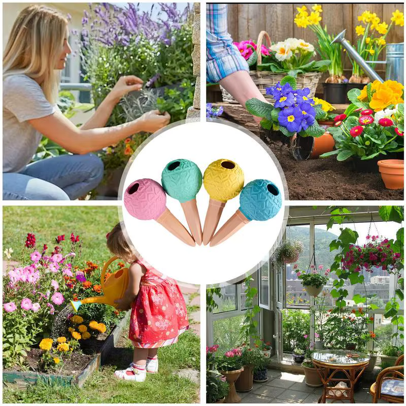 Système de Globes d'arrosage automatique pour plantes