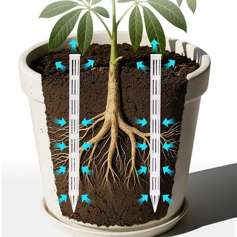 Tubes d'aération pour plantes