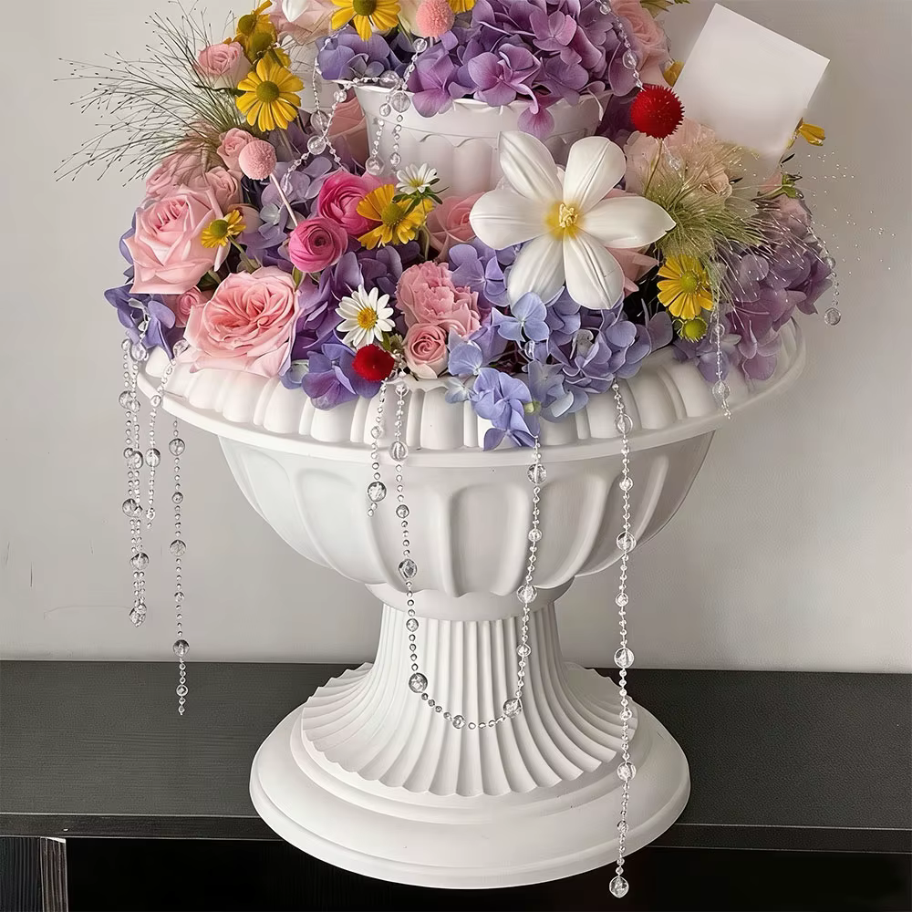 Vases en plastique créatifs pour plantes