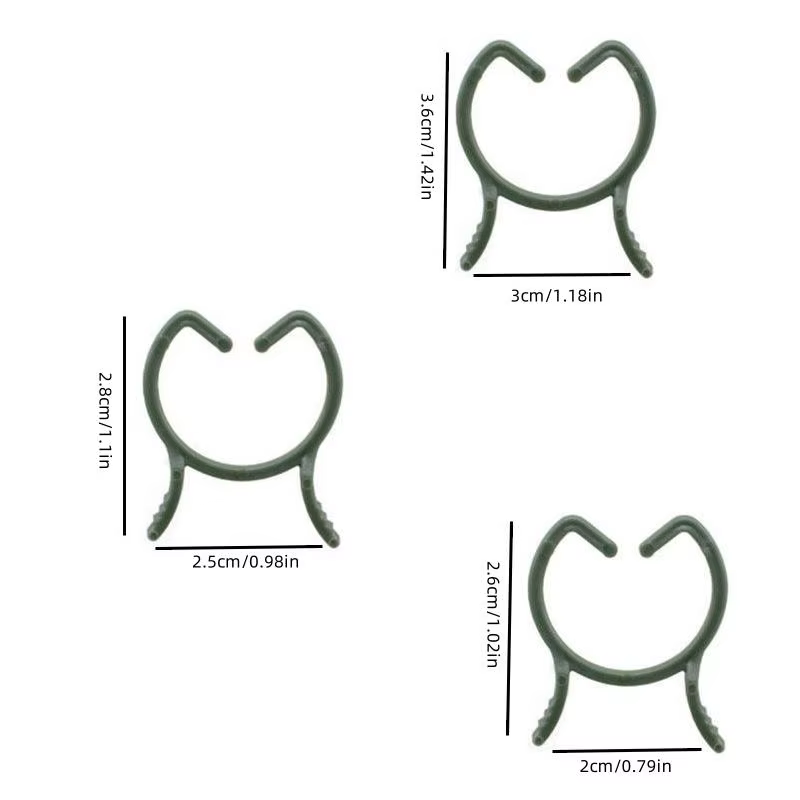 100/200 pièces Clips pour plantes