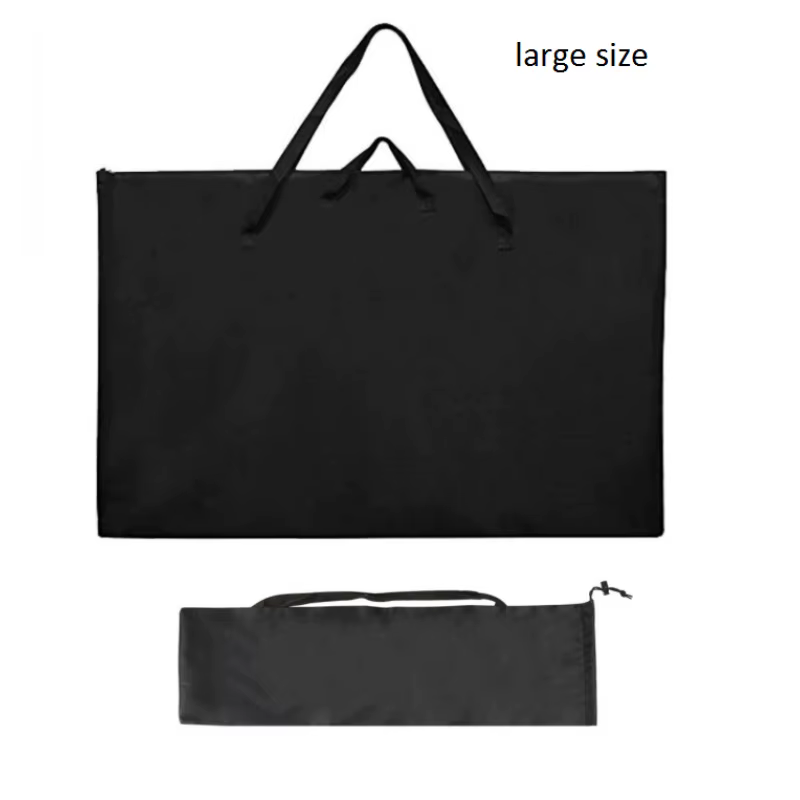 Ensemble de sacs de planche à dessin, sac d'art pliable pour planches à dessin d'ingénierie et d'architecture, sac à bandoulière demi-plié