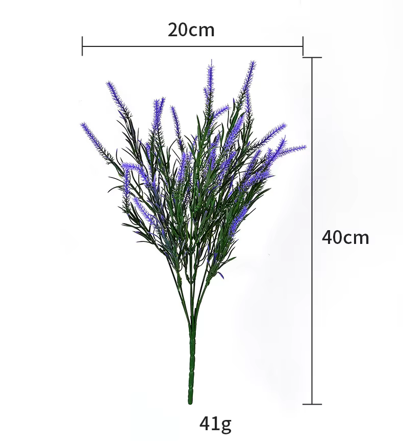 Fausse fleur de lavande artificielle
