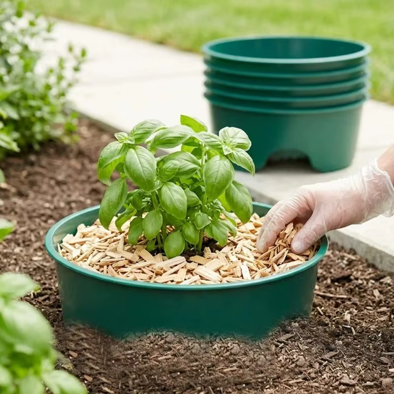 Anneaux de plantation pour arrosage profond