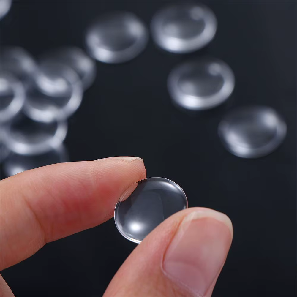 20 cabochons en verre transparent, yeux ronds de 14 mm, yeux en verre Blythe, copeaux de yeux en verre, patchs pour les yeux