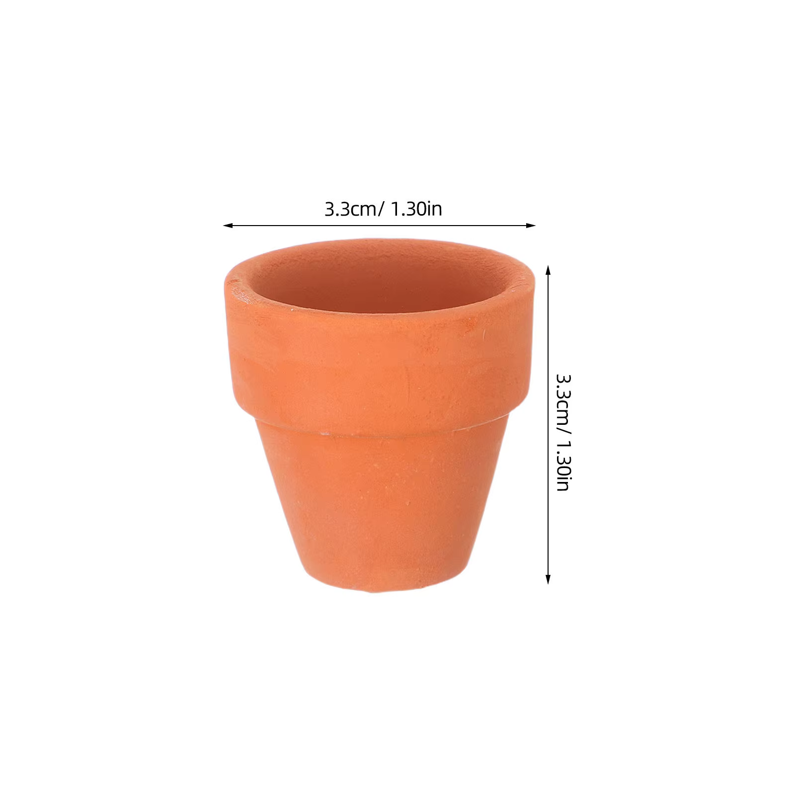20 pots de fleurs en céramique de petite taille