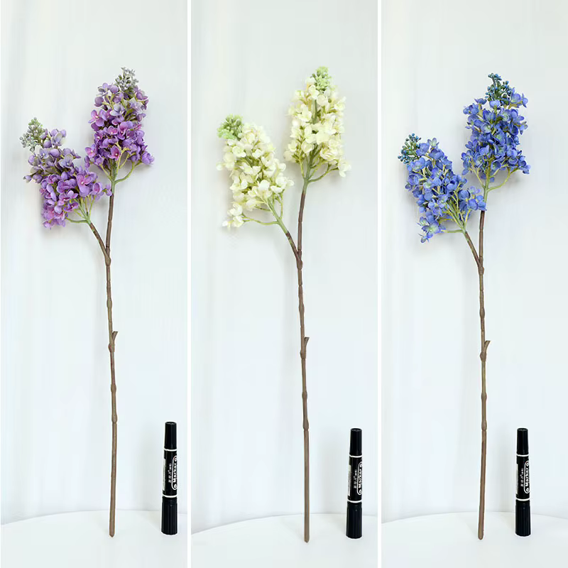 Branche de lilas artificielles 3D