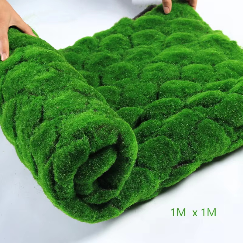 Mousse Artificielle, Fausses Plantes Vertes
