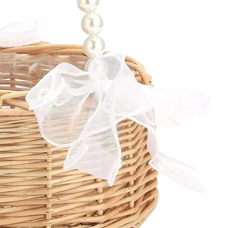 Panier de fleurs en bois pour mariage, Design Simple, léger et à la mode pour le rangement et la décoration de bouquets
