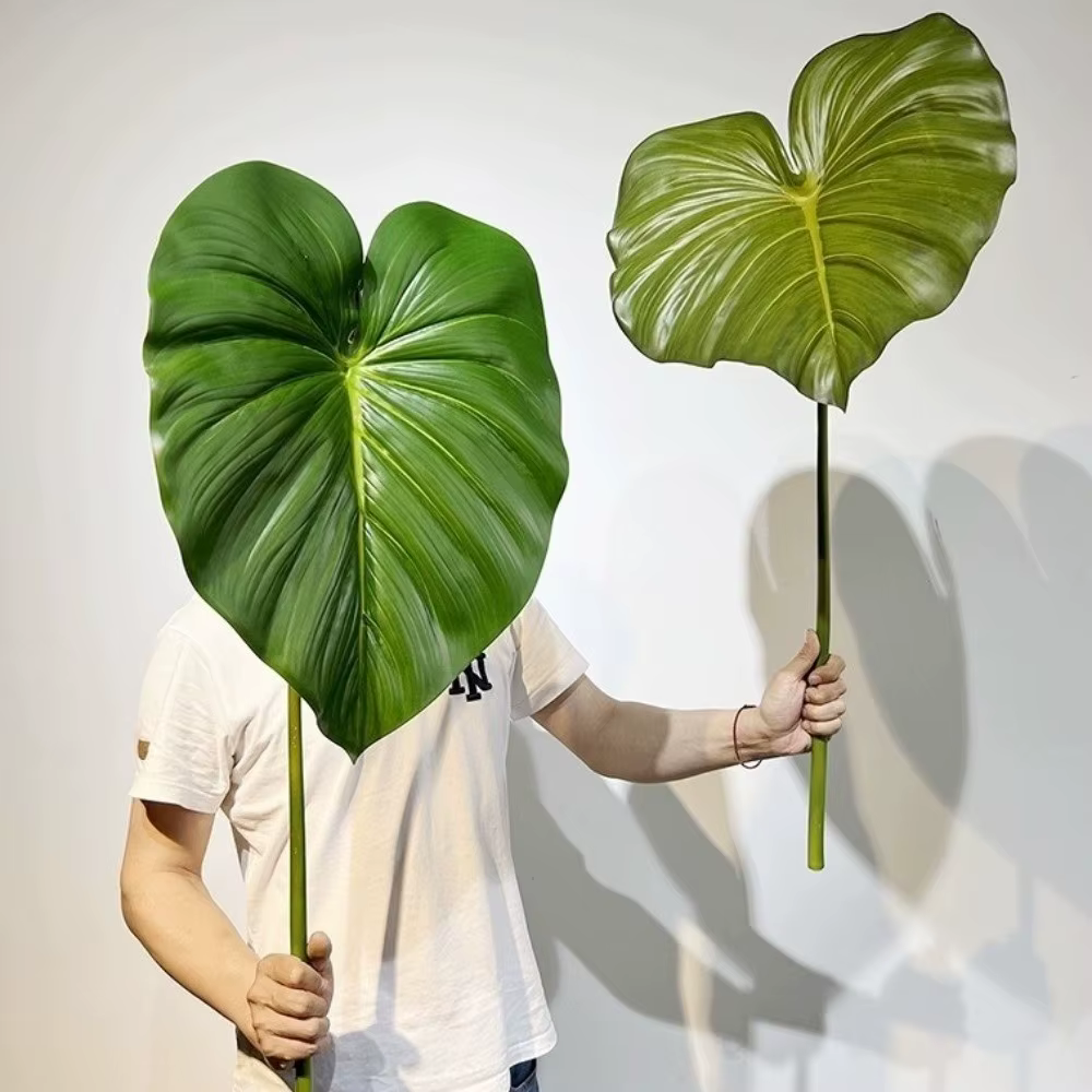 Feuilles de Calla artificielles en plastique