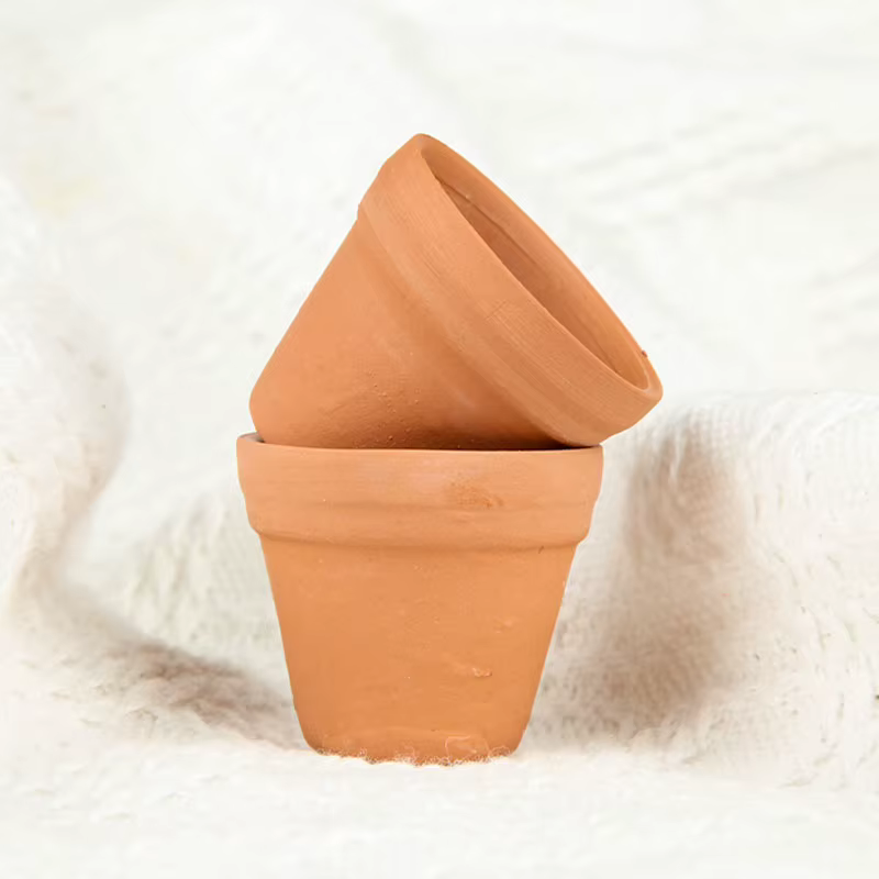 Mini jardinières en terre cuite de 1.3 pouces