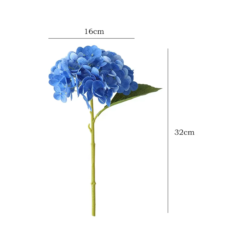 10 pièces de fleurs artificielles en film de latex 3D