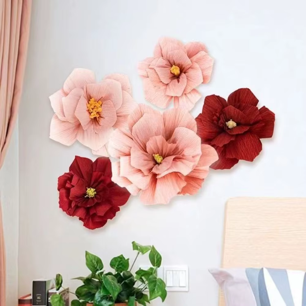 Fleurs en papier pansement multi-usages