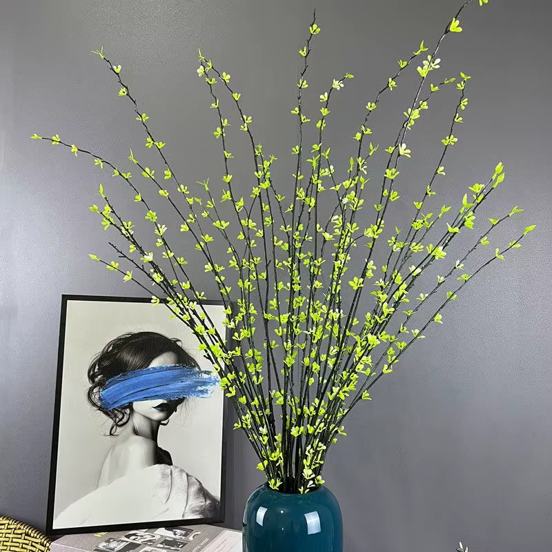 3 pièces de bourgeons de saule artificiels en soie