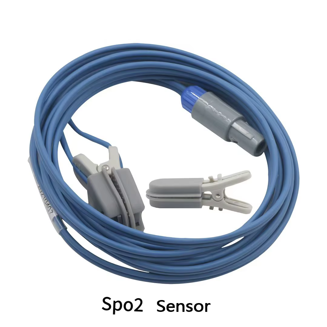 Accessoires pour moniteur vétérinaire Am6100 : Mesure de diverses paramètres vitaux animaux (PR, HR, NIBP (tension artérielle), SpO2, fréquence respiratoire, TEMP)