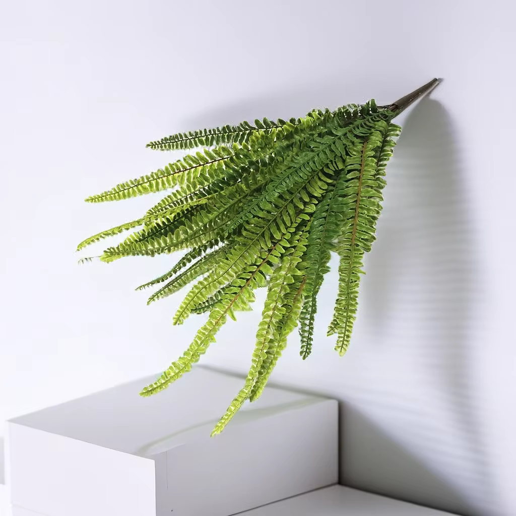 1 pièces plante artificielle vert persan feuilles de fougère décor de chambre fausse