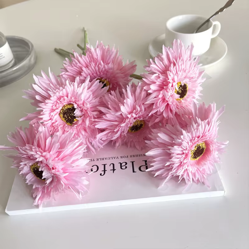 Fleur de chrysanthème artificielle