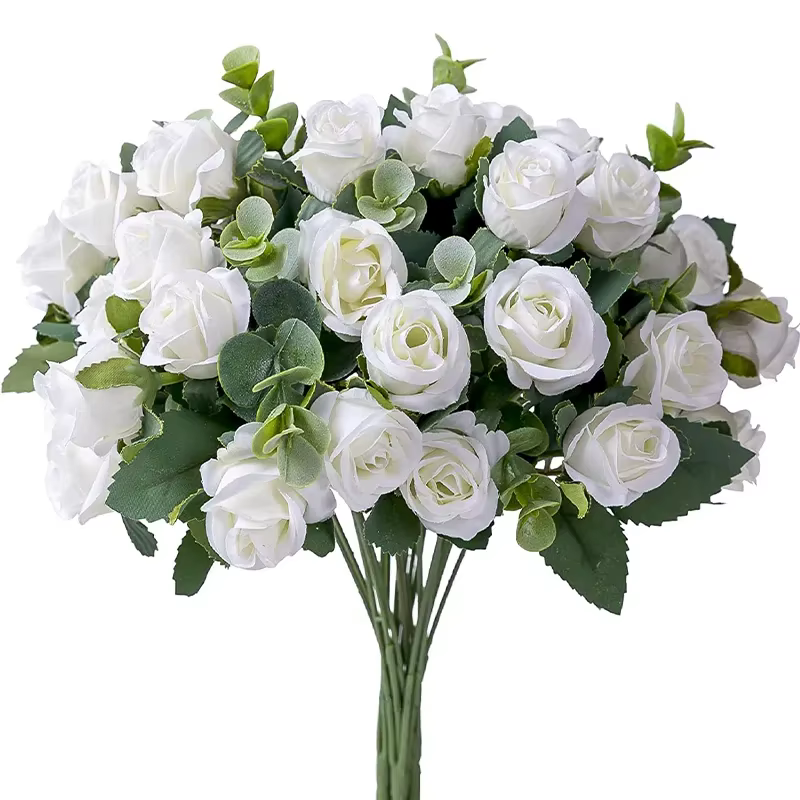 Vase de fleurs artificielles pour la décoration intérieure