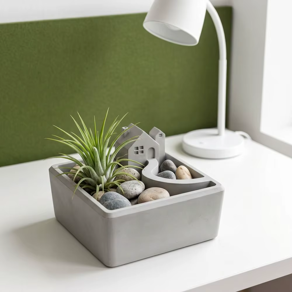 Ornements en impression 3D en forme de maison