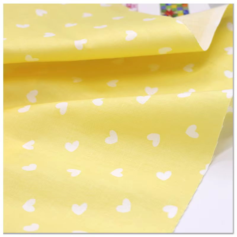 160 cm * 50 cm point fleur pure sergé coton tissu imprimé tissu bricolage coton jaune tissu