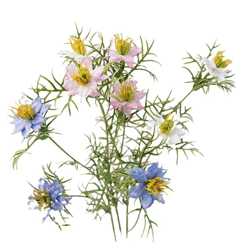 Branches de fleurs de ovale cisse artificielles