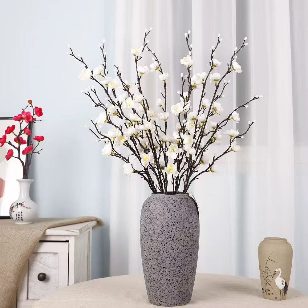 Simulation de fleurs en soie