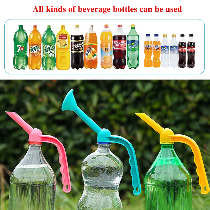 Bouteille d'arrosage manuelle double usage pour jardinage
